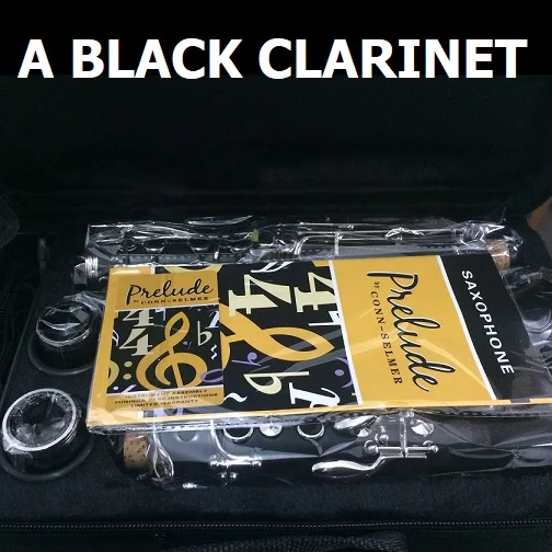 Известный бренд 17key falling tune B tune G кларнет один тростник духовой инструмент bB кларнет Bb кларнета Бесплатный чехол для кларнета - Цвет: A Black Clarinet
