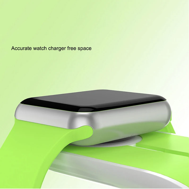 Мобильный телефон Fimilef для Apple Watch 2 в 1 Подставка зарядки настольная док станция