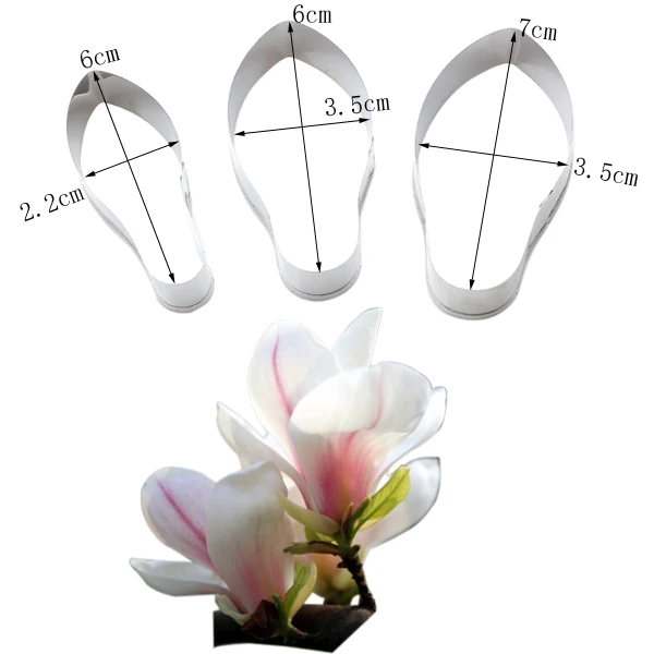 Magnolia Flower Silicone Mold Fondant Mould Cake Decorating Tools Chocolate Gumpaste Mold, Sugarcraft, Kitchen Tools CS325