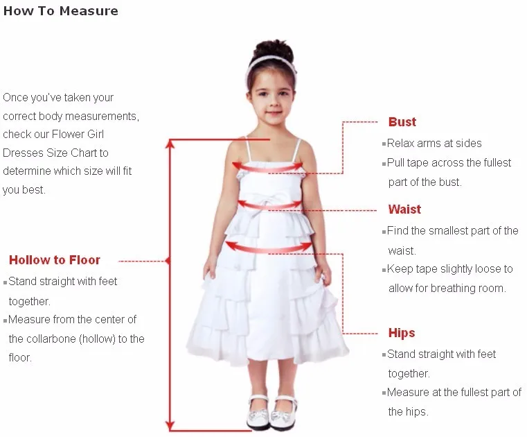 How to measure FG girl size