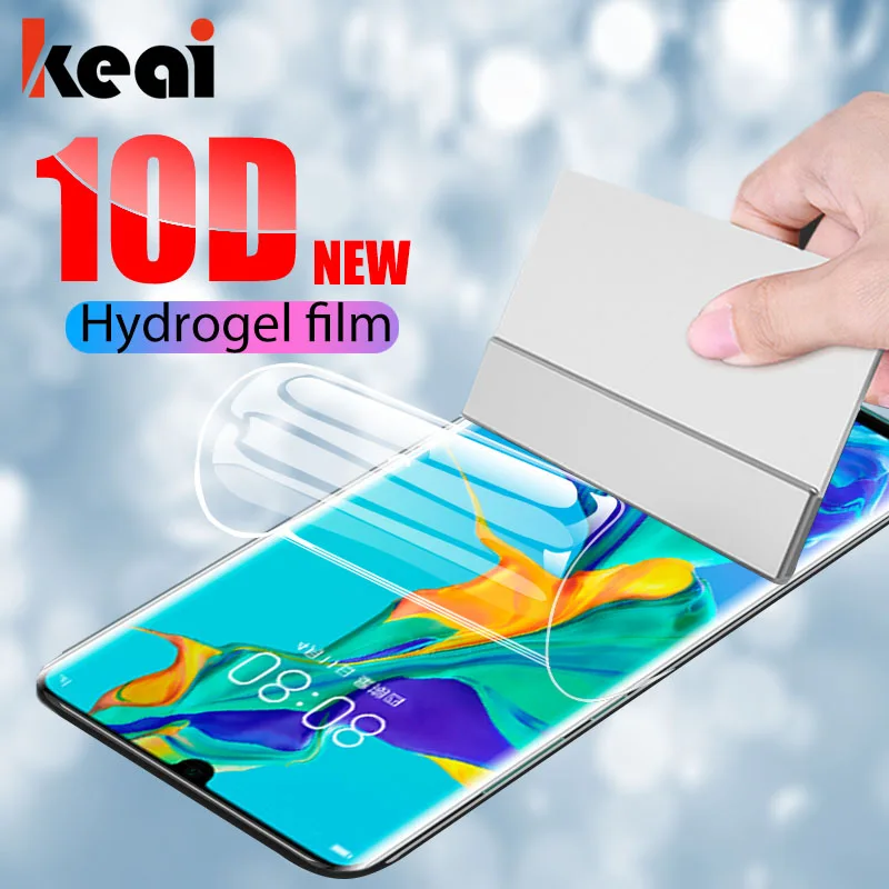 

10D Full Cover Hydrogel Film For Huawei P30 P20 Pro P10 Lite P Smart 2019 Screen Protector For Huawei P20 P30 Film Not Glass