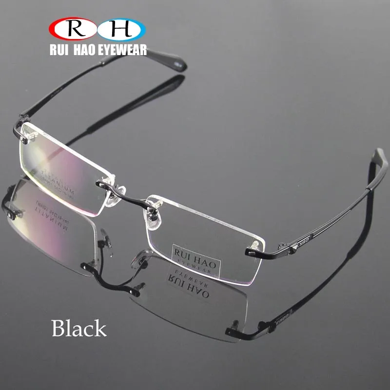 

Unisex Eyeglasses Men Rimless Glasses Frame Titanium Eyeglasses Frames Optical Spectacles Eyewear Frames oculos of grau