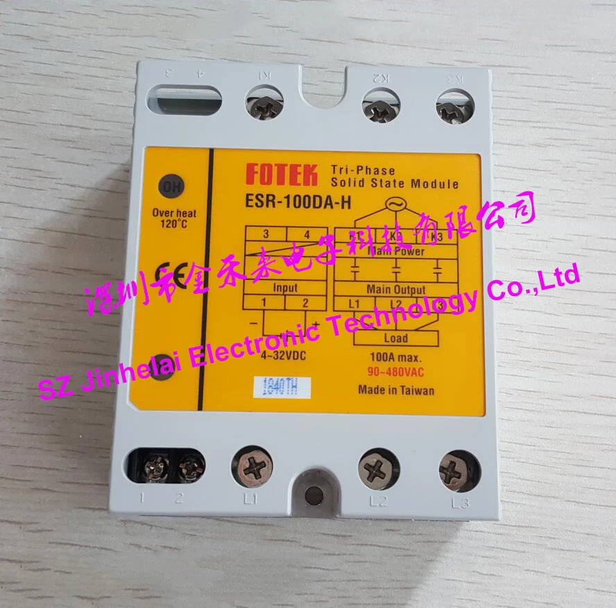 New and original ESR-100DA-H FOTEK 3-Phase Solid state module 100A | Обустройство дома