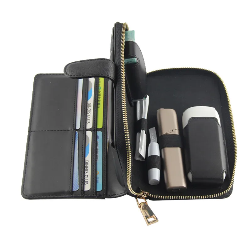 

Case For IQOS3.0 multi Case Pouch For IQOS3.0 PU Leather Bag Wallet Protective Holder Cover Electronic Cigarette Accessories