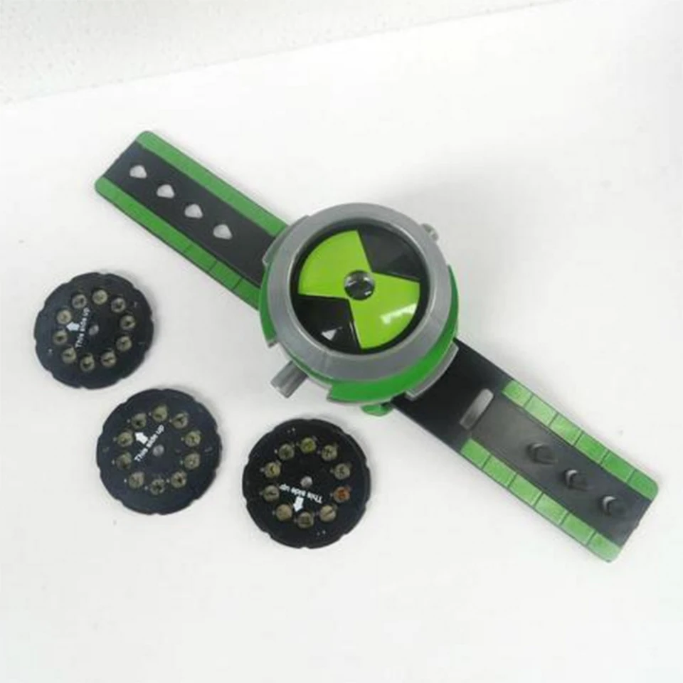 Tronzo 21 см Ben 10 Omnitrix часы Стиль Дети проектор часы игрушки Япония Подлинный Ben 10 подарок на день рождения для мальчика ребенок Прямая поставка