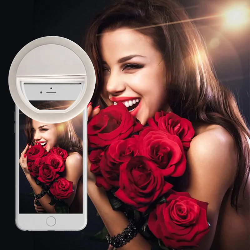

Photography Selfie Light Ring for Phone Portable Flash Led Ring Light Camera Phone Enhancing Photography Light for iPhone Xiaomi
