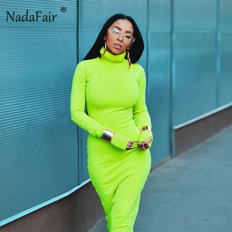Turtleneck dress07