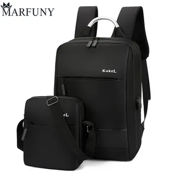 

Schoolbag For Teenager Girls 2019 High Quality Canvas School Bags 2 Pcs/Set Backpack Man Travel Bags Student Book Bag Notebook