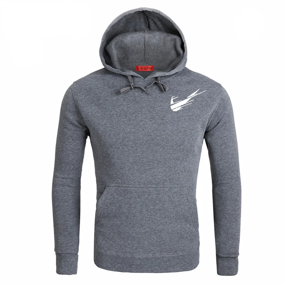 Brand autumn men's hooded sweatshirt high quality casual fashion