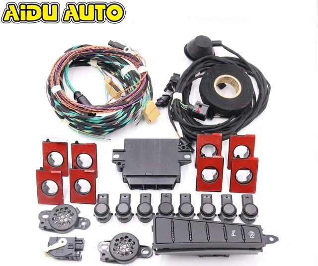 Для VW Passat B7 CC Park Pilot передняя и задняя 8 сенсоров 8K PDC OPS 56D 919 475 A|Датчики парковки| |