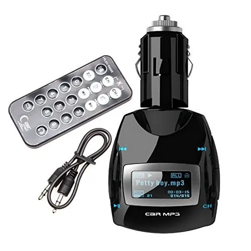 Wireless Music Radio Car kit Mp3 player Fm Transmitter Car Cigarette