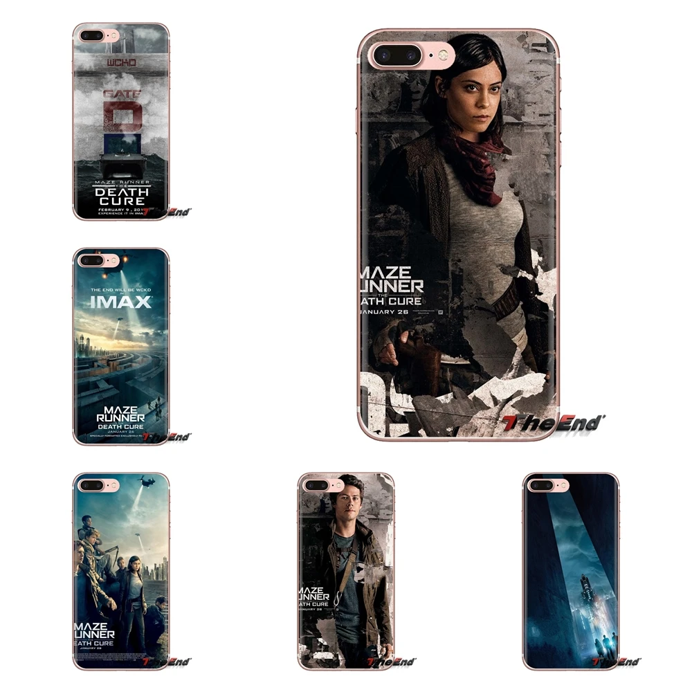 Прозрачные мягкие чехлы для Samsung Galaxy J1 J2 J3 J4 J5 J6 J7 J8 Plus 2018 Prime 2015 2016 2017 Maze Runner The Death Cure