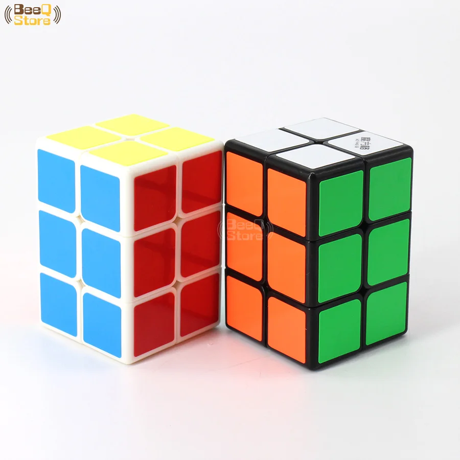 QiYi 2x2x3 Magic Cube Белый/Черный Стикеры Скорость Логические кубики Детские веселые развивающие игрушки для дети 223 развивающие игрушки