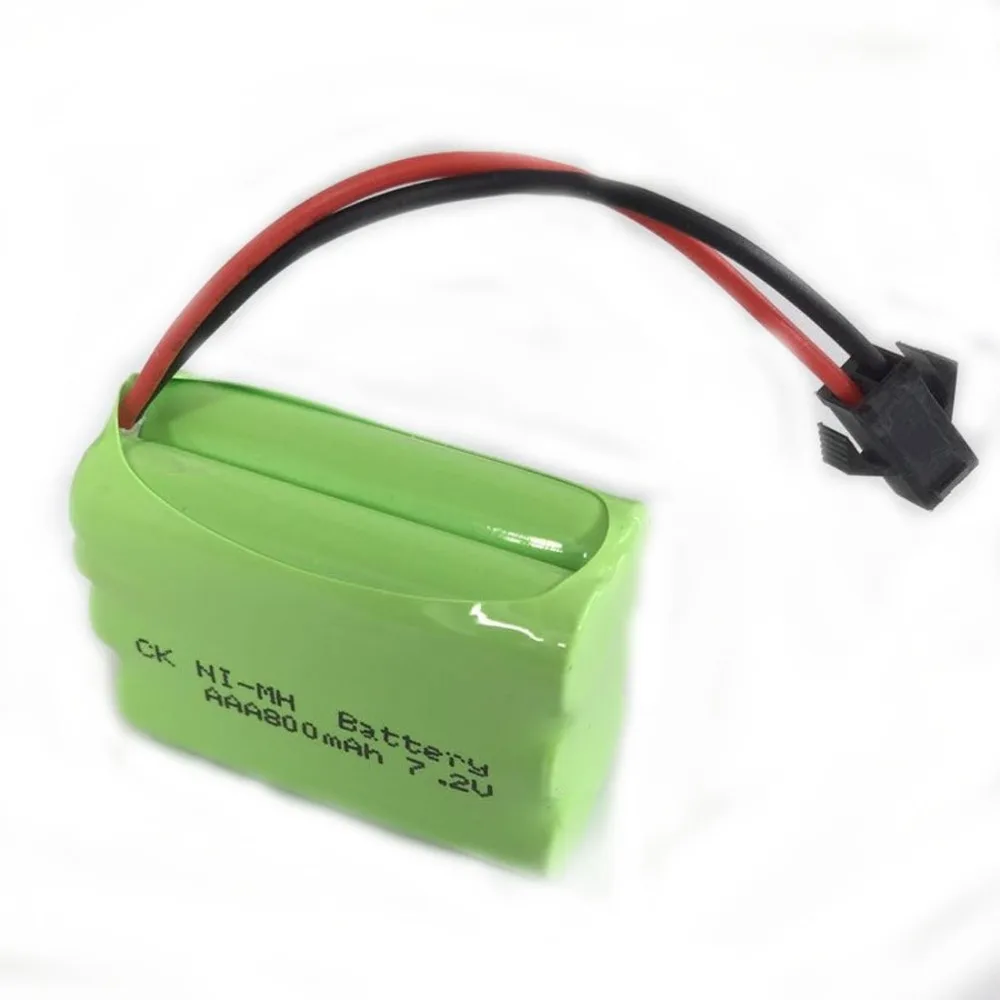 High Quality Durable Double deck 7.2V 800mAh 6x AAA Ni MH RC