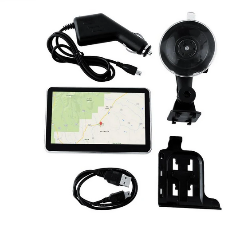 

5 Inch GPS Navigation Car Truck Navigator 128M+8GB MTK FM SAT NAV Navitel With Europe Maps#560
