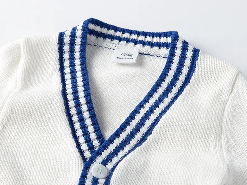 Весенне-осенний Детский кардиган, 2019 модные свитера для мальчиков, хлопковая однобортная вязаная куртка для маленьких мальчиков, BC525