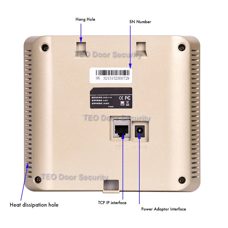 ZKteco WiFi UF100Plus лицо/Фингерпринта с бесплатной ZKSoftware Биометрические лица сканер отпечатков пальцев рабочего времени