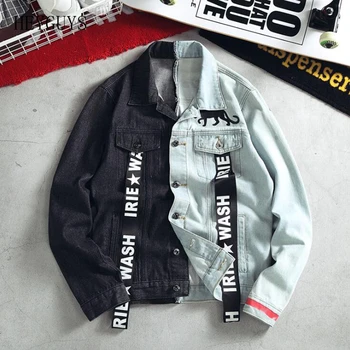 

NAGRI 2020 NEW hip-hop jacket denim jacket Arrival Denim Jacket Men Fashion Brand Clothing Jeans Jackets Male Autumn Casual