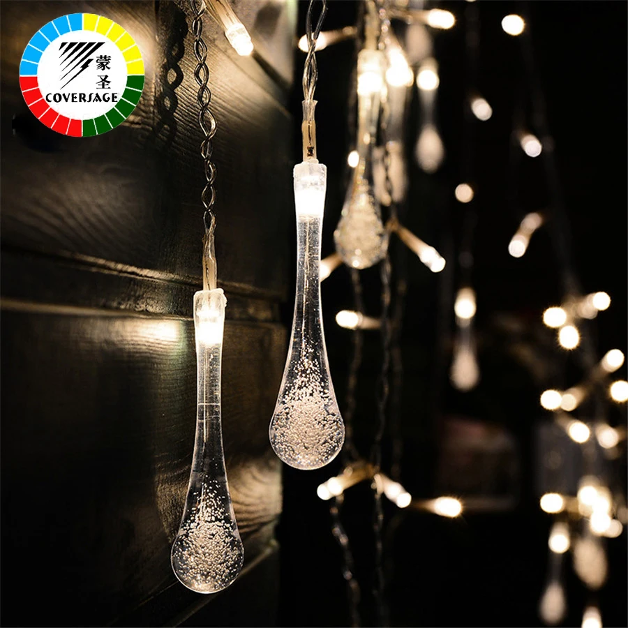 Coversage Lucine Luces Led Navidad сказочные гирлянды свадебные занавески Guirlande Lumineuse Cortina светодиодные гирлянды Decorativas