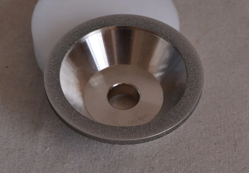 1 шт. Высокое качество 320# алмазный шлифовальный абразивный диск для колес Flaring Cup алмазный шлифовальный круг 100D* 10 W* 5U* 20 H* 35 T