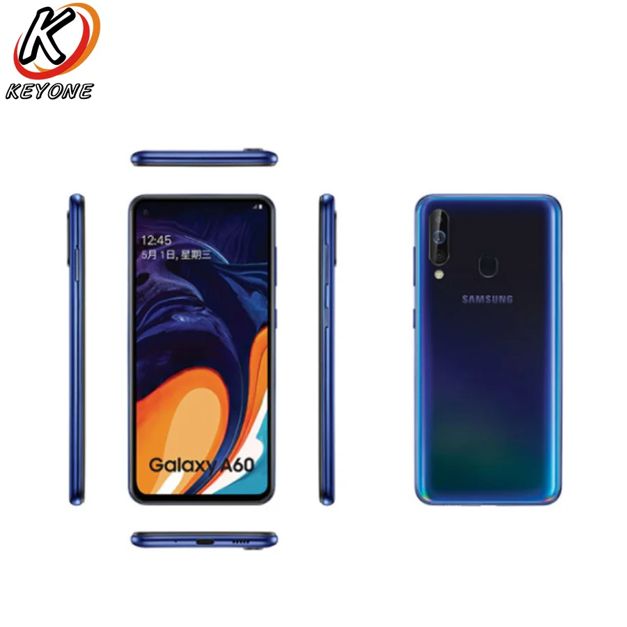 Мобильный телефон Samsung Galaxy A60 LTE экран 6 3 дюйма ГБ ОЗУ 64/128 Гб ПЗУ Восьмиядерный