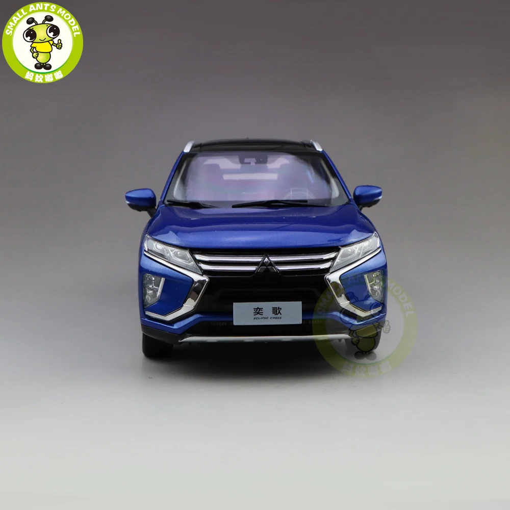 1/18 Mitsubishi ECLIPSE CROSS SUV автомобиль из литого металла модель SUV игрушки Дети подарок для мальчика девочки Коллекция синий