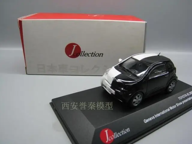 J-коллекция 1:43 TOYOTA IQ 2009 сплав модель автомобиля литья под давлением металлические игрушки подарок на день рождения для детей мальчик