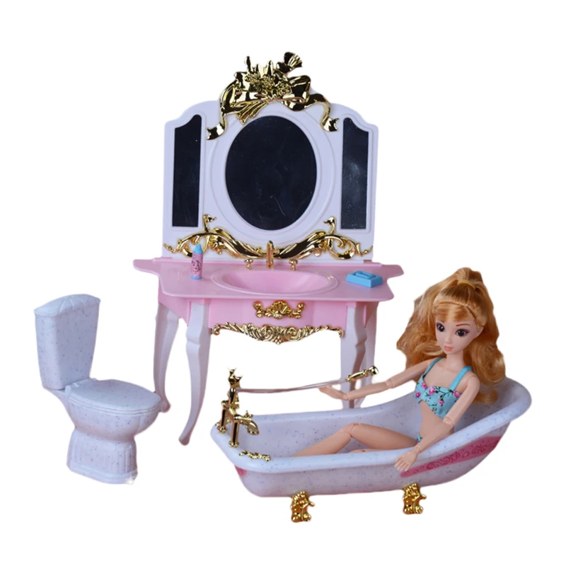 barbie bath toys
