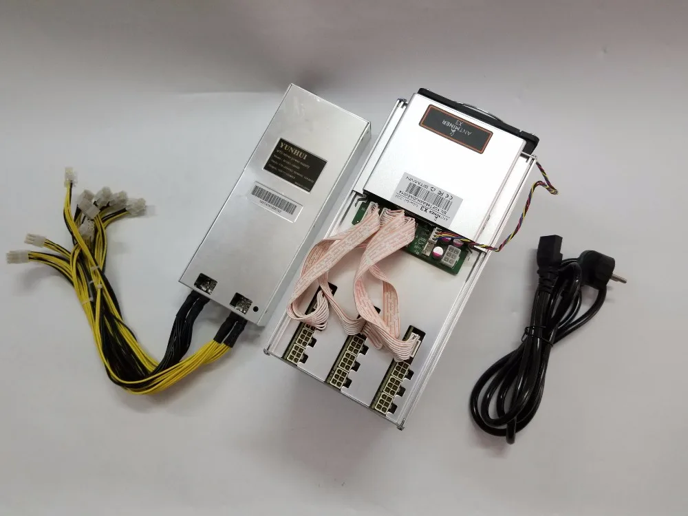 Шахтер CrptoNight Antminer X3 220KH/S с блоком питания XMC BCN ETN Miner лучше, чем S9 S11 S15 T15 Z9 Z11 S17 WhatsMiner M3