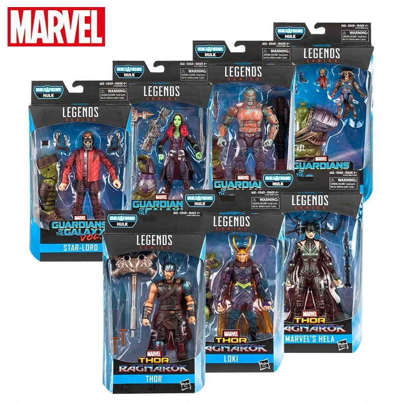 7 шт./компл. Marvel Legends Тор Ragnarok Гладиатор баф Халк серии Ares фигурка игрушка модель подарок