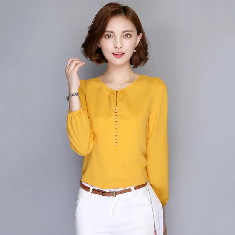 Plus Size Fashion Women Casual Loose Blouses Long Sleeve