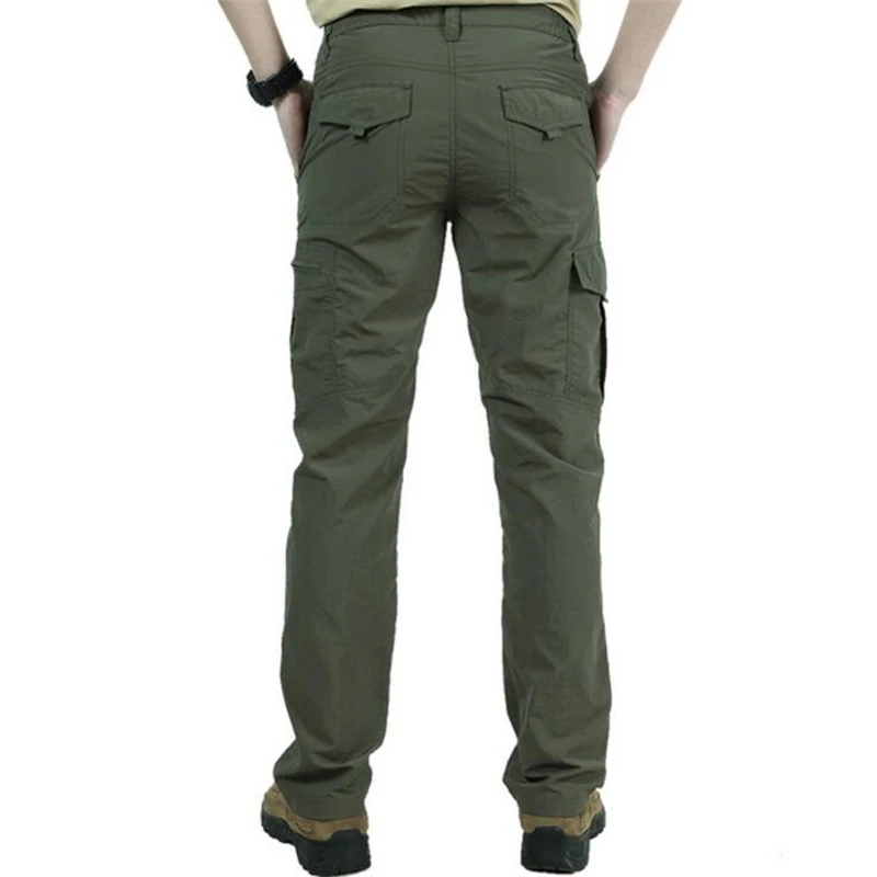 Новые весенние быстросохнущие брюки карго мужские армейские военные эластичные дышащие треккинговые водонепроницаемые брюки тактические брюки мужские спортивные брюки