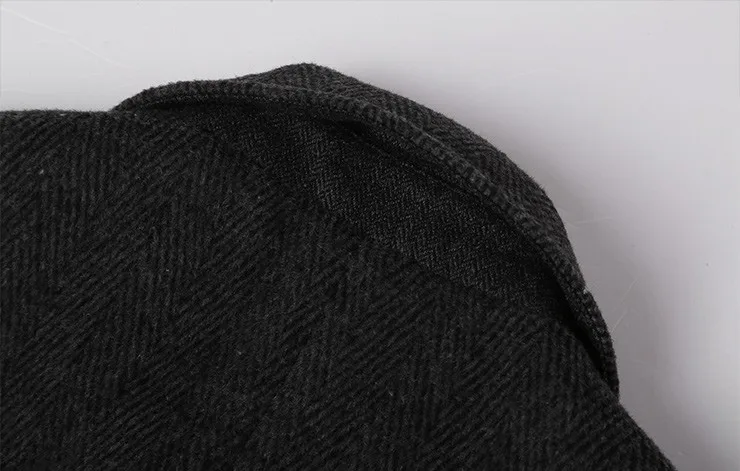 Męskie marki bez rękawów kurtka kamizelka męska garnituru moda męska brytyjski styl Slim Woolen bawełna Single breasted Vintage kamizelka -