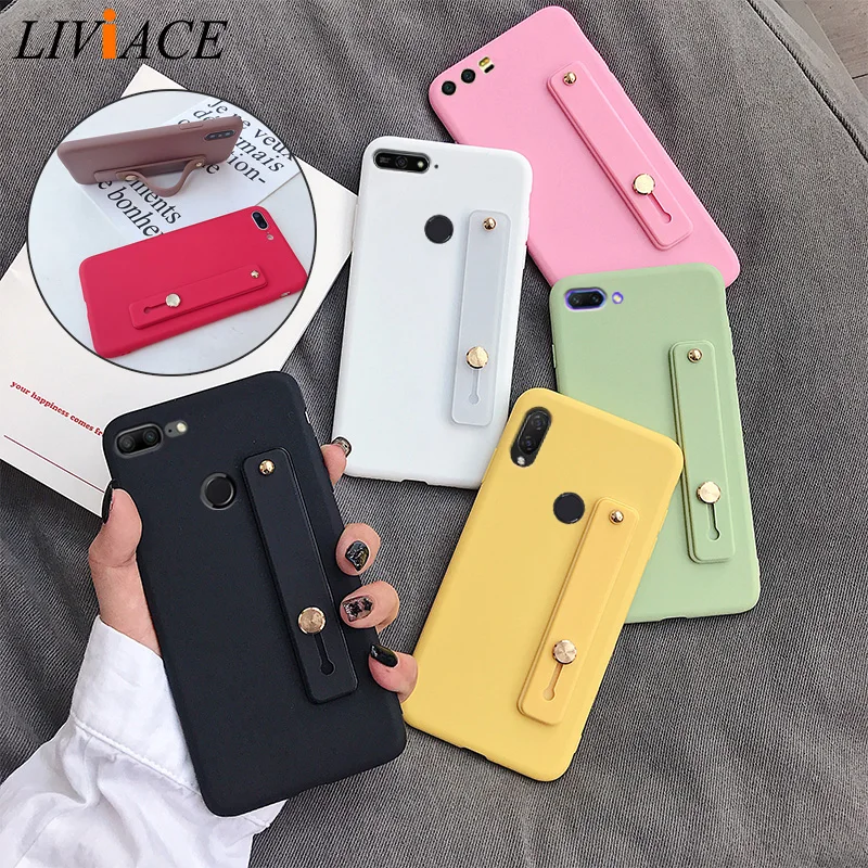 Силиконовый чехол на запястье для huawei honor 7a 7c pro view 20 10 9 8 lite 8a 8c 8x7x7s|Бамперы| |