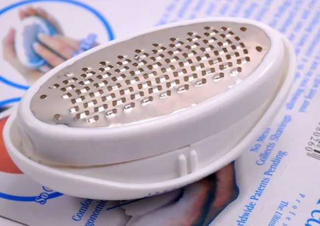 

Fast ship way Retail pack unisex callous remover,dry skin cleaner,foot beauty tools,pedicure tool for For smooth beautiful feet.