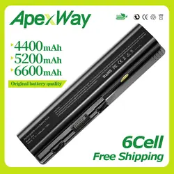 Apexway 6 ячеек ноутбук замена Батарея для HP Pavilion dv4 dv5 dv6 Батарея 484170-001 HSTNN-IB72 HSTNN-LB72 HSTNN-LB73 HSTNN