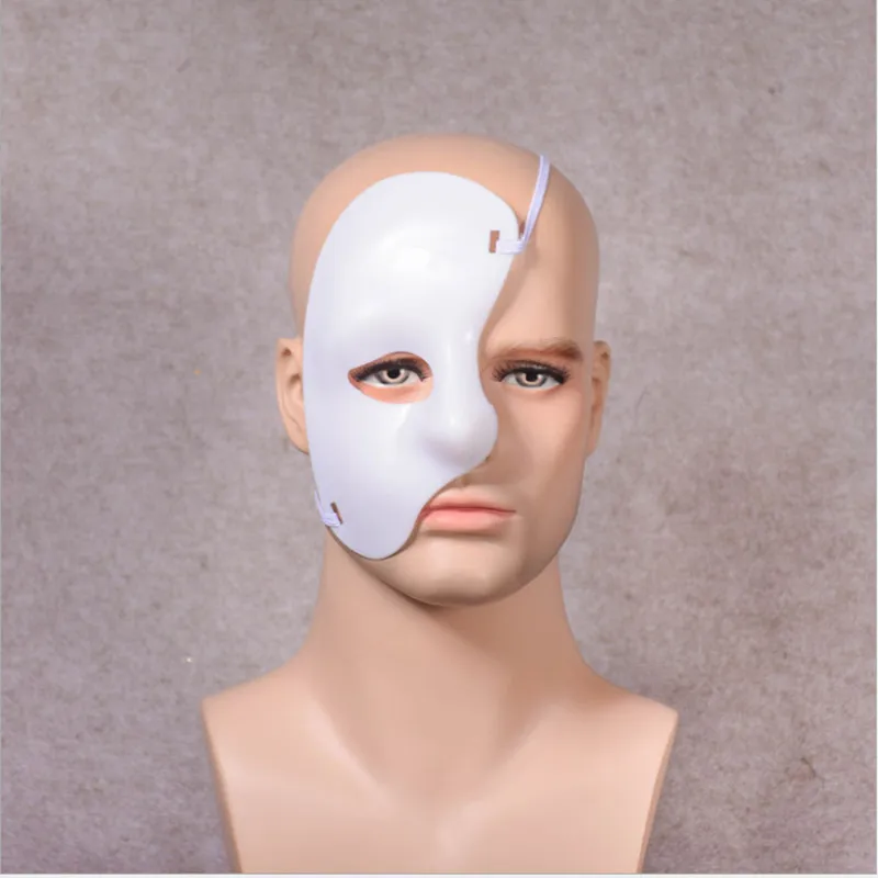 Phantom of the Opera Stage театральный реквизит Plastic Half Face One eyed разноцветная маска