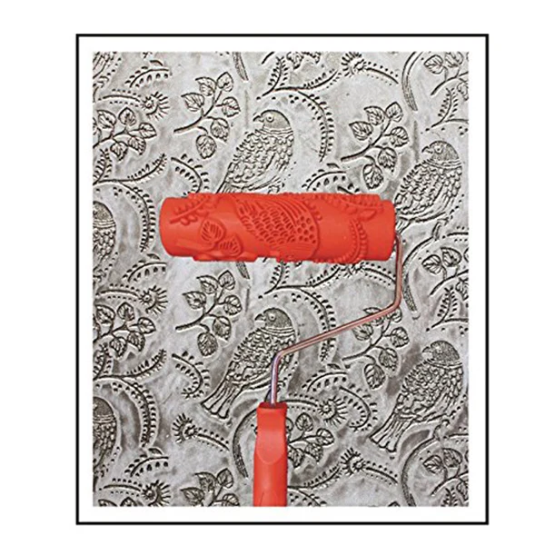 

Best 7 inch Embossed Painting Roller with Handle for Wall Decor - EG343T - Bird