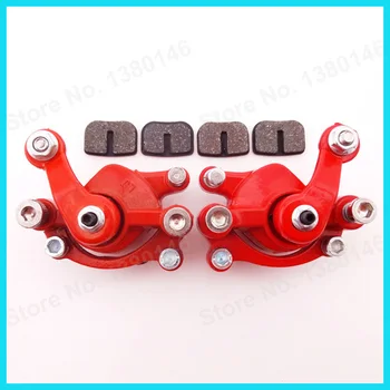 

Red Left Right Disc Brake Calipers Chinese Dirt Pocket Bike Mini ATV Go Kart Scooter Minimoto Motocross