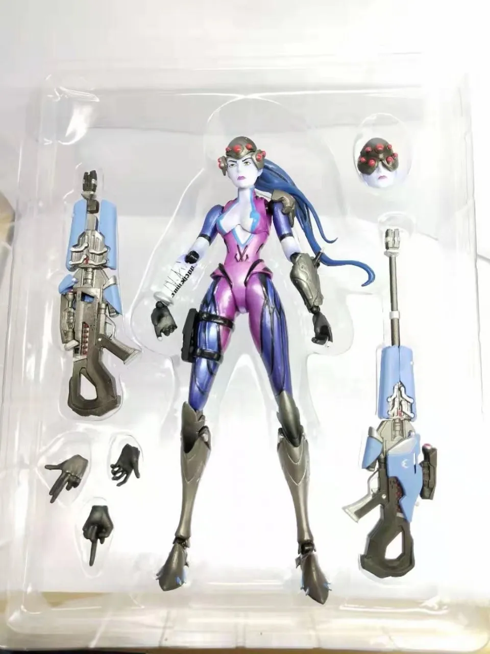 Аниме Фигурка Widowmaker Черная Лилия 7 &quot17 см OW Amelie Lacroix фигурка Коллекционная модель