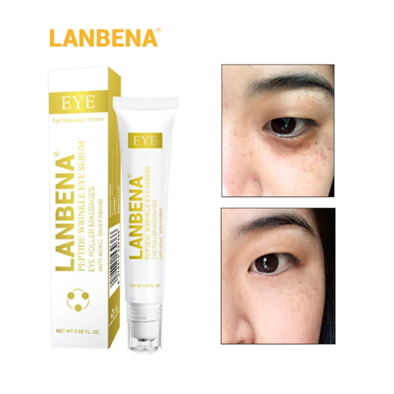 Купи 3 ПОЛУЧИ 1 подарок LANBENA 24KGold + Пептидная ампула для глаз против морщин