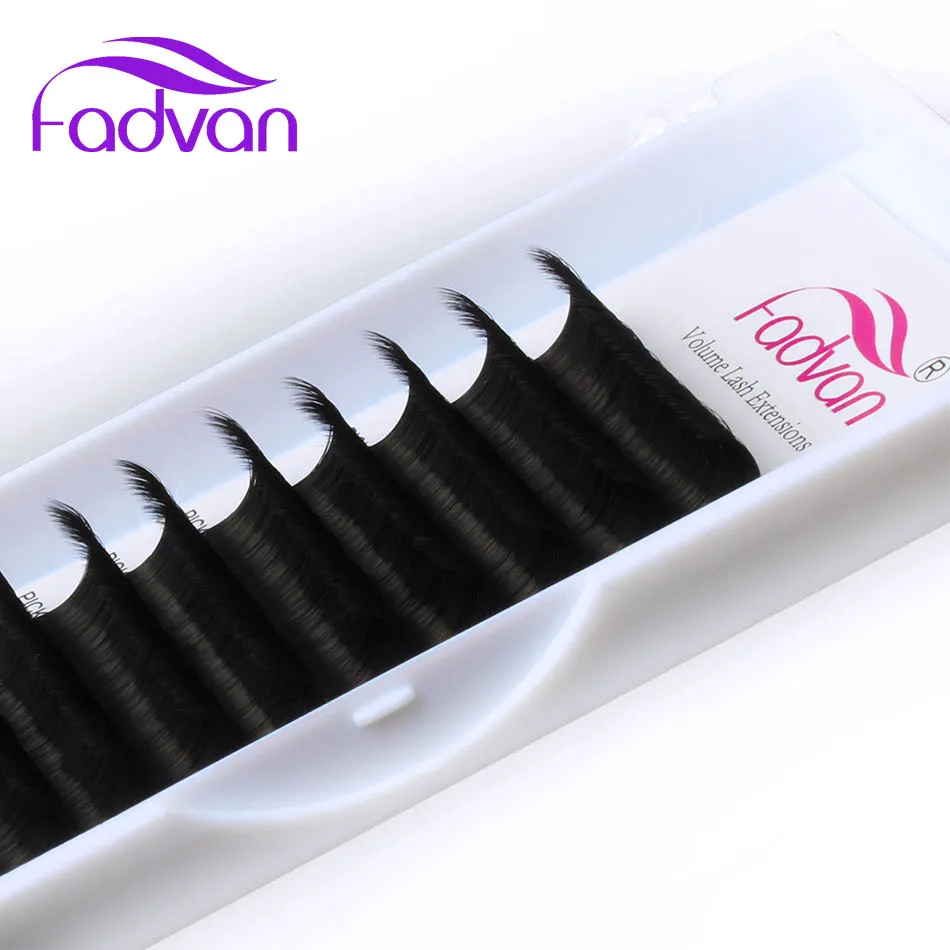 Fadvan Easy Fan объемные ресницы для наращивания, яркие цветущие DIY 2d/3d/4d/5d/6d веера ресницы для профессионального наращивания ресниц