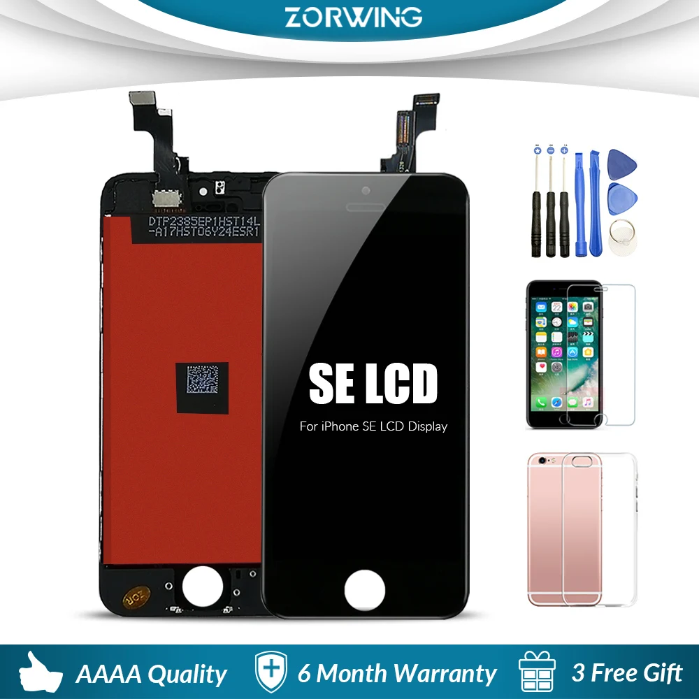 

Grade AAA LCD Screen For iPhone 5 SE 5S Display Touch Screen Digitizer Replacement LCD For iPhone 5 SE 5S LCD Display Assembly