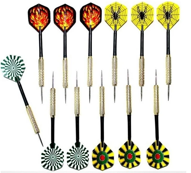 Free Shipping 12PCS 18g Tip Copper Darts Needle Different design Dart