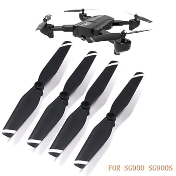 Cewaal Uav Propeller 4pcs Black Drone Decor Durable Pocket Uav Propeller Accessories for SG900SG900-S Cewaal Uav Propeller 4pcs Black Drone Decor Durable Pocket Uav Propeller Accessories for SG900SG900-S