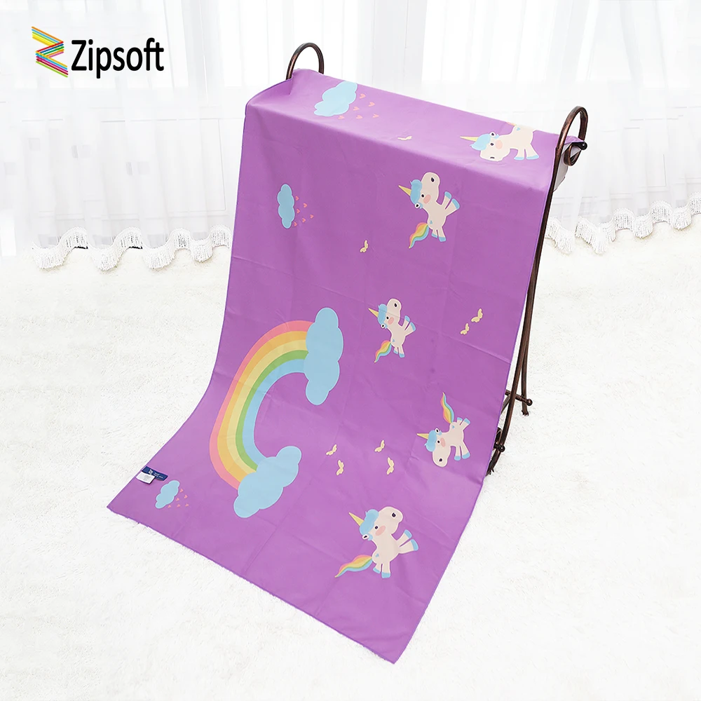 Zipsoft Beach Towel Microfiber Towels Printed Traveling Quick Dry Sport Swimming Bath Camping Christmas Gift Cartoon Larger Size | Дом и сад
