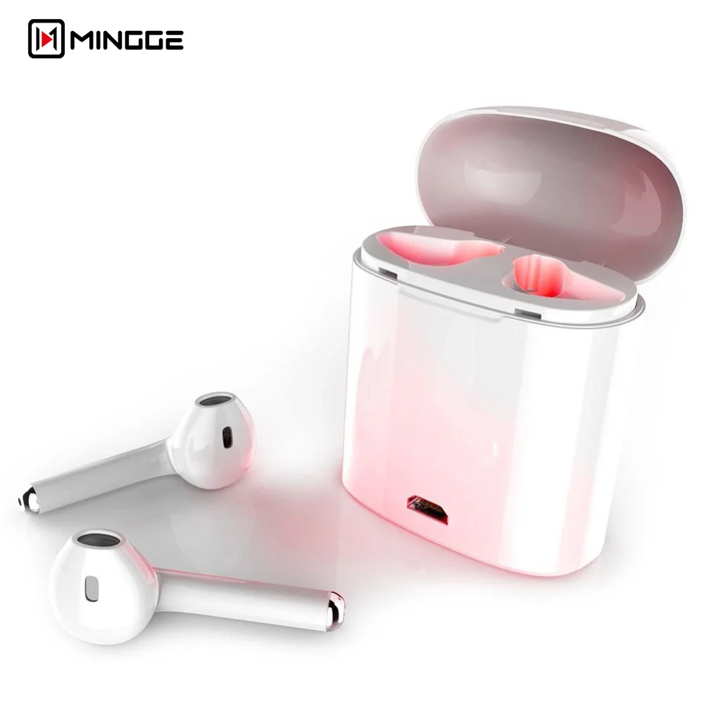 

MINGGE Wireless Bluetooth Headphones With Charging Box Twins Earbuds Handsfree Stereo Music Earphones For Android & iPhone