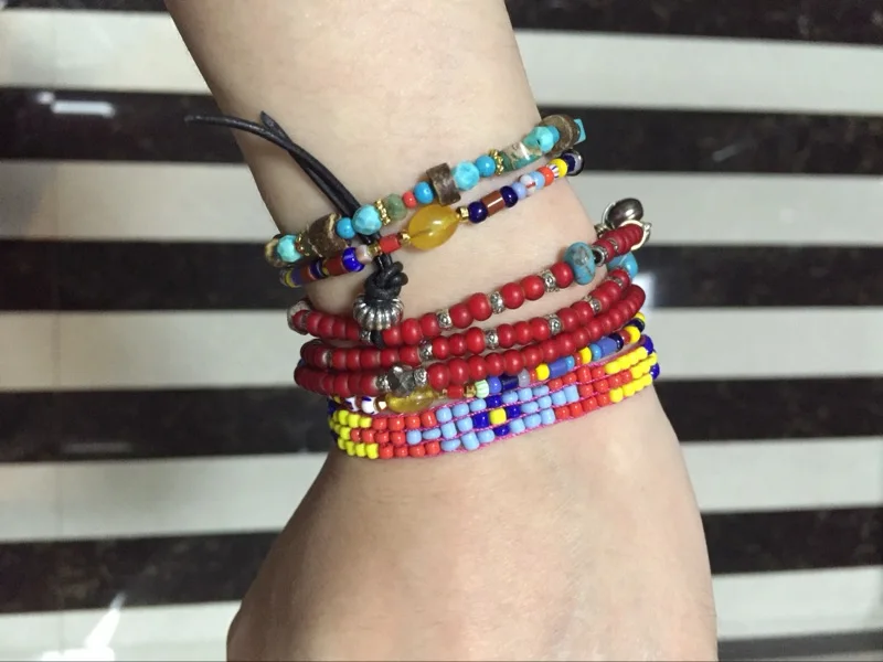 Reikinn-Lucky-Stone-Simple-Bracelet-3mm-Beads-Adjustable-Bracelet-Africa-Trade-Beewax-Beaded-Bohemia-Bracelets-Unisex (12)