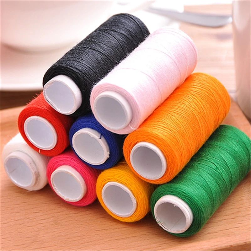 10pcs/set High quality 40S/2 Sewing Thread Machine embroidery thread 200 Yards/Spool home