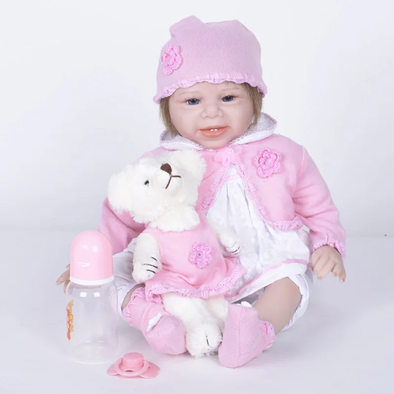 Reborn Babies Silicone Handmade Cloth Body Reborn Babies Dolls for Girls Toys for Children Girls Gifts SB5535 Reborn Baby Girl Reborn Babies Silicone Handmade Cloth Body Reborn Babies Dolls for Girls Toys for Children Girls Gifts SB5535 Reborn Baby Girl